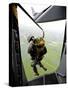 A Paratrooper Executes An Airborne Jump Out of a C-17 Globemaster III-Stocktrek Images-Stretched Canvas
