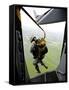 A Paratrooper Executes An Airborne Jump Out of a C-17 Globemaster III-Stocktrek Images-Framed Stretched Canvas