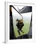 A Paratrooper Executes An Airborne Jump Out of a C-17 Globemaster III-Stocktrek Images-Framed Photographic Print