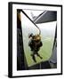 A Paratrooper Executes An Airborne Jump Out of a C-17 Globemaster III-Stocktrek Images-Framed Photographic Print