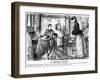 A Pardonable Mistake, 1889-George Du Maurier-Framed Giclee Print