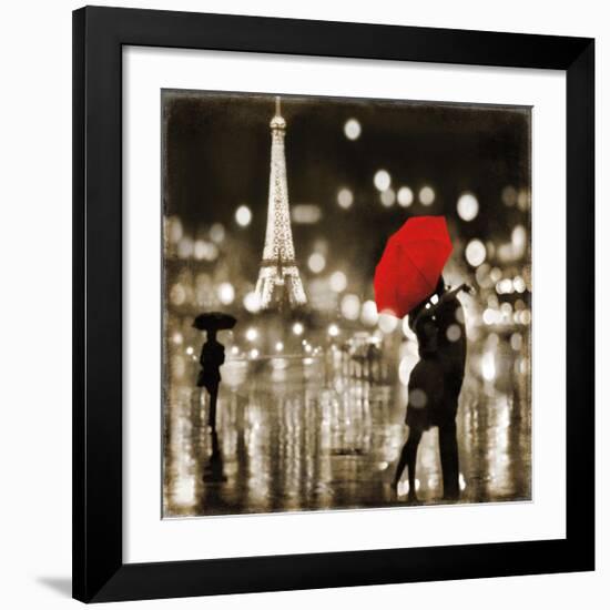 A Paris Kiss-Kate Carrigan-Framed Giclee Print