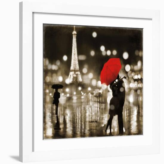 A Paris Kiss-Kate Carrigan-Framed Giclee Print