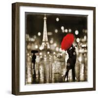 A Paris Kiss-Kate Carrigan-Framed Art Print