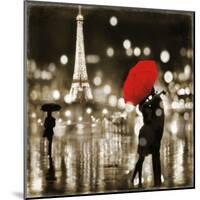 A Paris Kiss-Kate Carrigan-Mounted Art Print