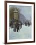 A Paris, La Promenade-Jean Francois Raffaelli-Framed Giclee Print