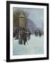 A Paris, La Promenade-Jean Francois Raffaelli-Framed Giclee Print