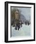 A Paris, La Promenade-Jean Francois Raffaelli-Framed Giclee Print