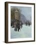 A Paris, La Promenade-Jean Francois Raffaelli-Framed Giclee Print