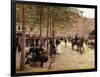 A Paris Street; Une Avenue Parisienne, C.1880-Jean Béraud-Framed Giclee Print