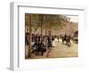 A Paris Street-Jean Béraud-Framed Giclee Print