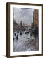 A Paris Street-Attilio Pratella-Framed Giclee Print