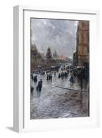 A Paris Street-Attilio Pratella-Framed Giclee Print