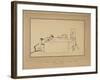 A Parish Council Meeting Rectifying a Dangerous Roadway (Litho)-John Northcote Nash-Framed Giclee Print