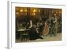 A Parisian Cafe, 1875-Ilya Efimovich Repin-Framed Giclee Print