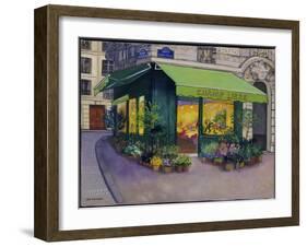 A Parisian Florist Champ Libre-Isy Ochoa-Framed Giclee Print