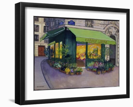 A Parisian Florist Champ Libre-Isy Ochoa-Framed Giclee Print