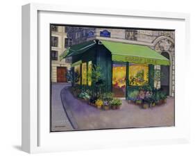 A Parisian Florist Champ Libre-Isy Ochoa-Framed Giclee Print