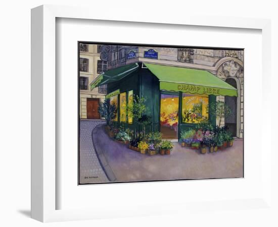 A Parisian Florist Champ Libre-Isy Ochoa-Framed Giclee Print