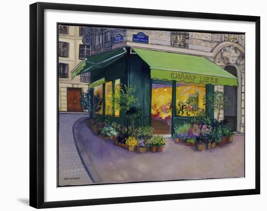 A Parisian Florist Champ Libre-Isy Ochoa-Framed Giclee Print