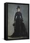 A Parisian Lady-Edouard Manet-Framed Stretched Canvas