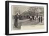 A Parisian Sensation, the Duel Between M Pini and M Thomeguex-null-Framed Giclee Print