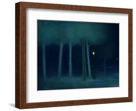 A Park at Night, circa 1892-95-Jozsef Rippl-Ronai-Framed Giclee Print