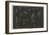 A Park Late in the Evening (Ein Park Abends Spät)-Paul Klee-Framed Giclee Print