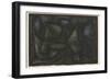 A Park Late in the Evening (Ein Park Abends Spät)-Paul Klee-Framed Giclee Print