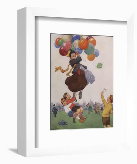 A Park Tragedy-Miss Tophen-Framed Premium Giclee Print