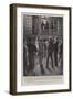 A Parley with the Rioters Outside the Imperial Ottoman Bank-Alexander Stuart Boyd-Framed Giclee Print