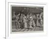 A Parsee Ladies' Stall at a Bazaar Held at Bombay-null-Framed Giclee Print