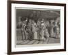 A Parsee Ladies' Stall at a Bazaar Held at Bombay-null-Framed Giclee Print