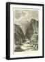 A Part of the Quebrada of Cuzco-Édouard Riou-Framed Giclee Print