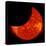 A Partial Solar Eclipse from Space-null-Stretched Canvas