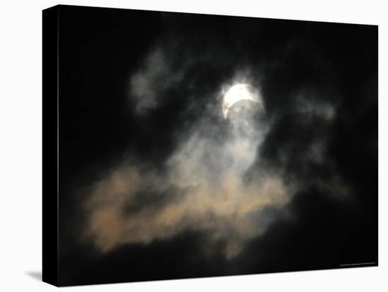 A Partial Solar Eclipse-null-Stretched Canvas