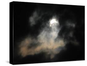 A Partial Solar Eclipse-null-Stretched Canvas