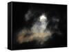 A Partial Solar Eclipse-null-Framed Stretched Canvas