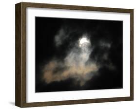 A Partial Solar Eclipse-null-Framed Photographic Print