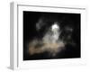 A Partial Solar Eclipse-null-Framed Photographic Print