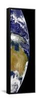 A Partial View of Earth Showing Australia and the Great Barrier Reef-Stocktrek Images-Framed Stretched Canvas