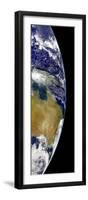 A Partial View of Earth Showing Australia and the Great Barrier Reef-Stocktrek Images-Framed Photographic Print