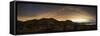 A Partly Coiudy Sky over Borrego Springs, California-null-Framed Stretched Canvas