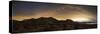 A Partly Coiudy Sky over Borrego Springs, California-null-Stretched Canvas