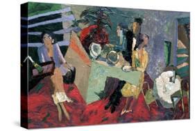 A Party at a Hotel-Zhang Yong Xu-Stretched Canvas