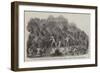 A Party of Church Missionaries, Conducted by Native Guides, Passing a Swamp in New Zealand-null-Framed Giclee Print