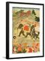 A Party of Elephant Hunters, Mughal, C.1615-null-Framed Giclee Print