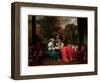 A Party on the Terrace (Oil on Canvas)-Gerbrandt Van Den Eeckhout-Framed Giclee Print