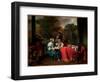 A Party on the Terrace (Oil on Canvas)-Gerbrandt Van Den Eeckhout-Framed Giclee Print