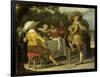 A Party Outdoors-Dirck Hals-Framed Art Print